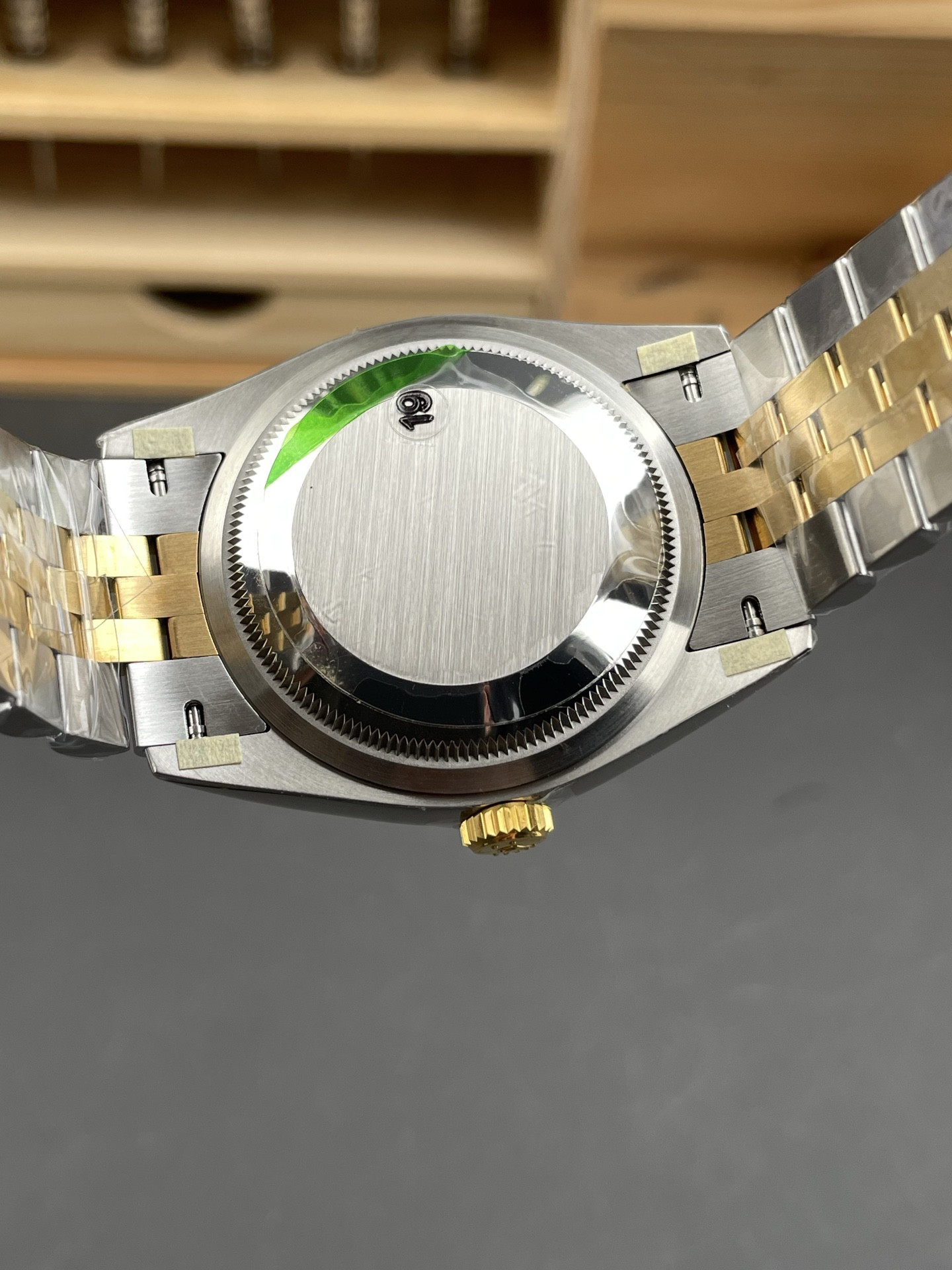 Two-Tone Grid Wave Dial Datejust