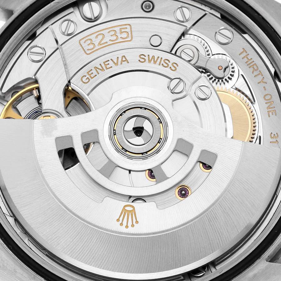 Rolex Datejust Silver Diamond Dial Steel Mens Watch 126284