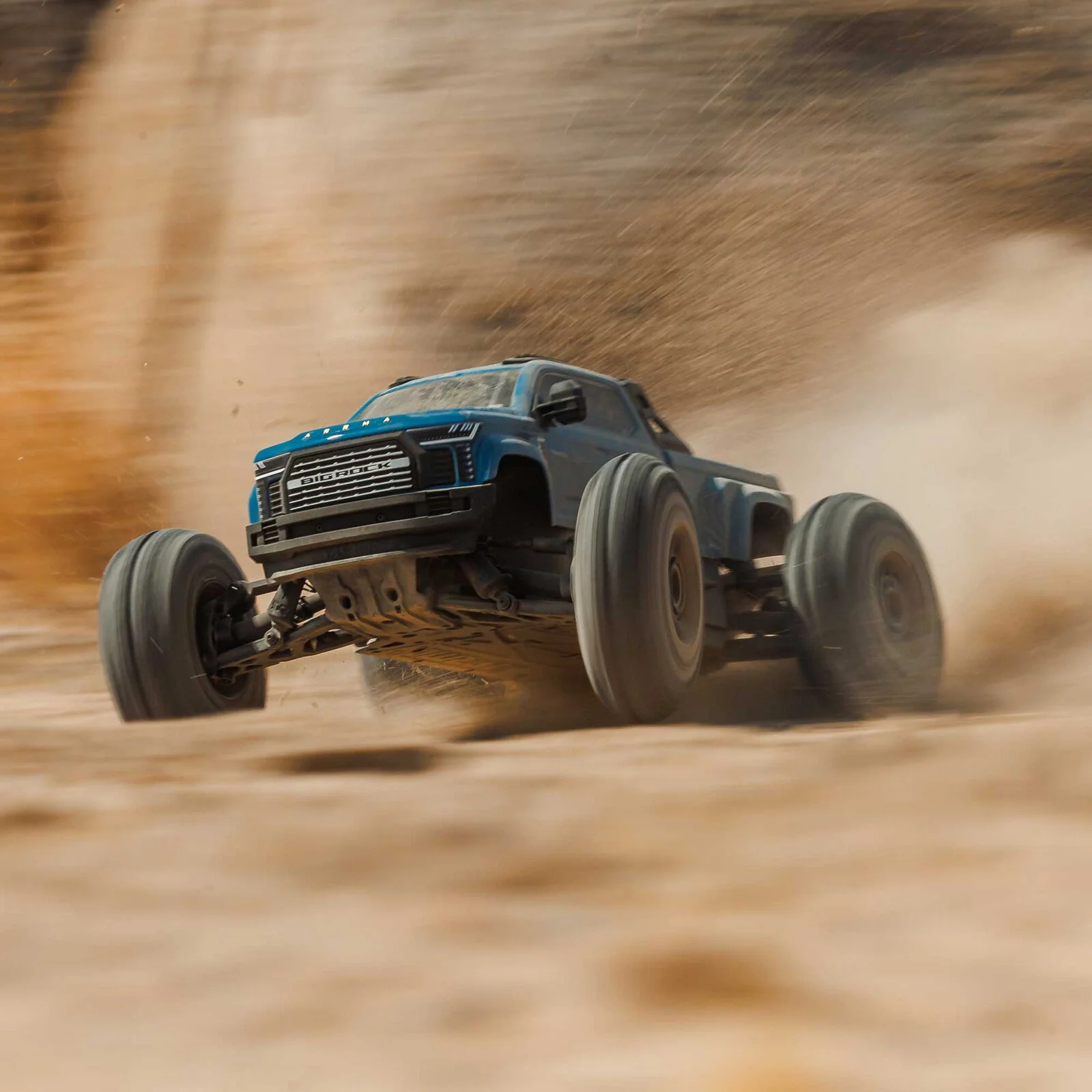 ARRMA 1/10 BIG ROCK 223S DSC 4X4 RTR Brushless Monster Truck, Blue