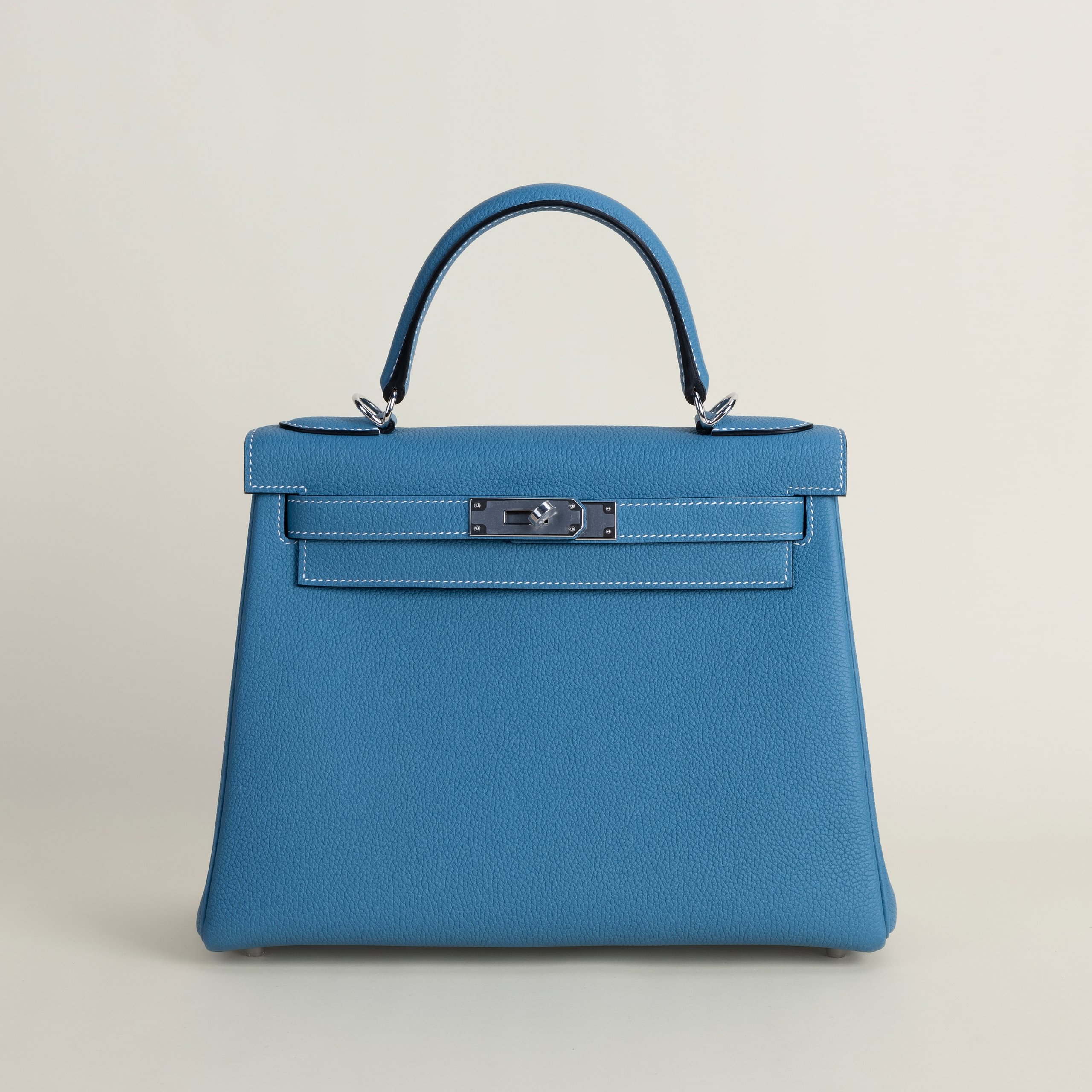 Kelly 28 togo blue jean PHW