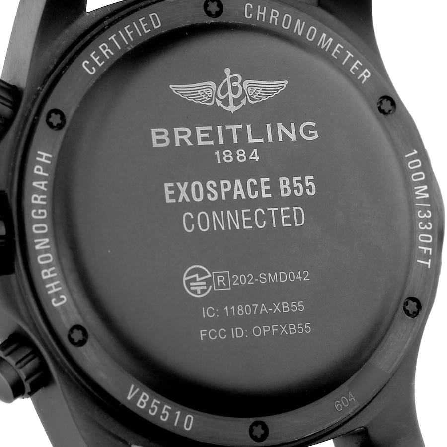 Breitling Exospace DLC Coated Titanium Mens Watch VB5510