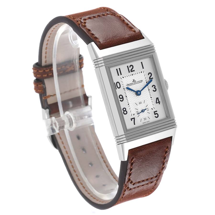 Jaeger LeCoultre Reverso Classic Small Steel Watch 213.8.62 Q2438522