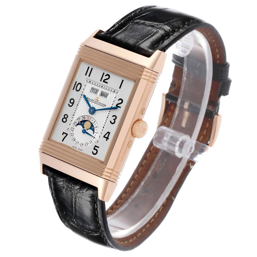 Jaeger LeCoultre Grande Reverso Calendar Rose Gold Mens Watch 273.2.84 Q3752520