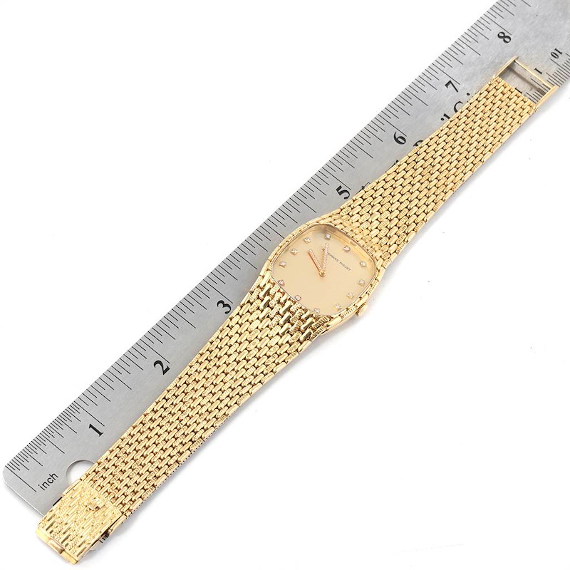 Audemars Piguet 18K Yellow Gold Diamond Unisex Watch 40154