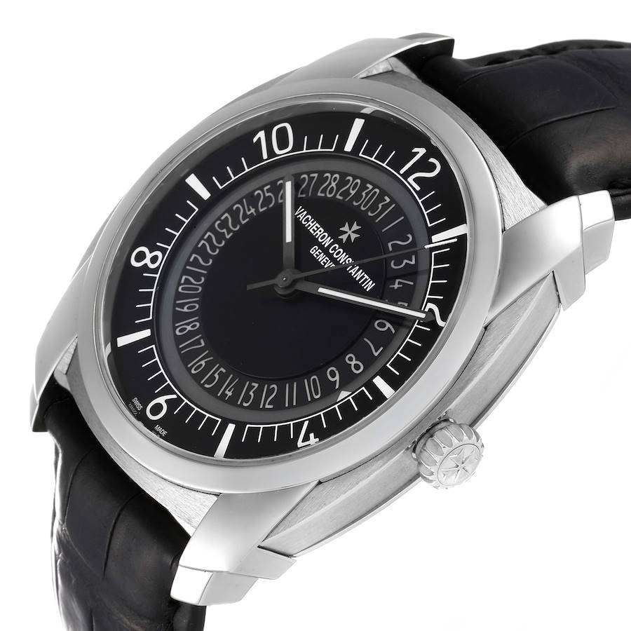 Vacheron Constantin Quai De L'ile Date Steel Mens Watch 4500S