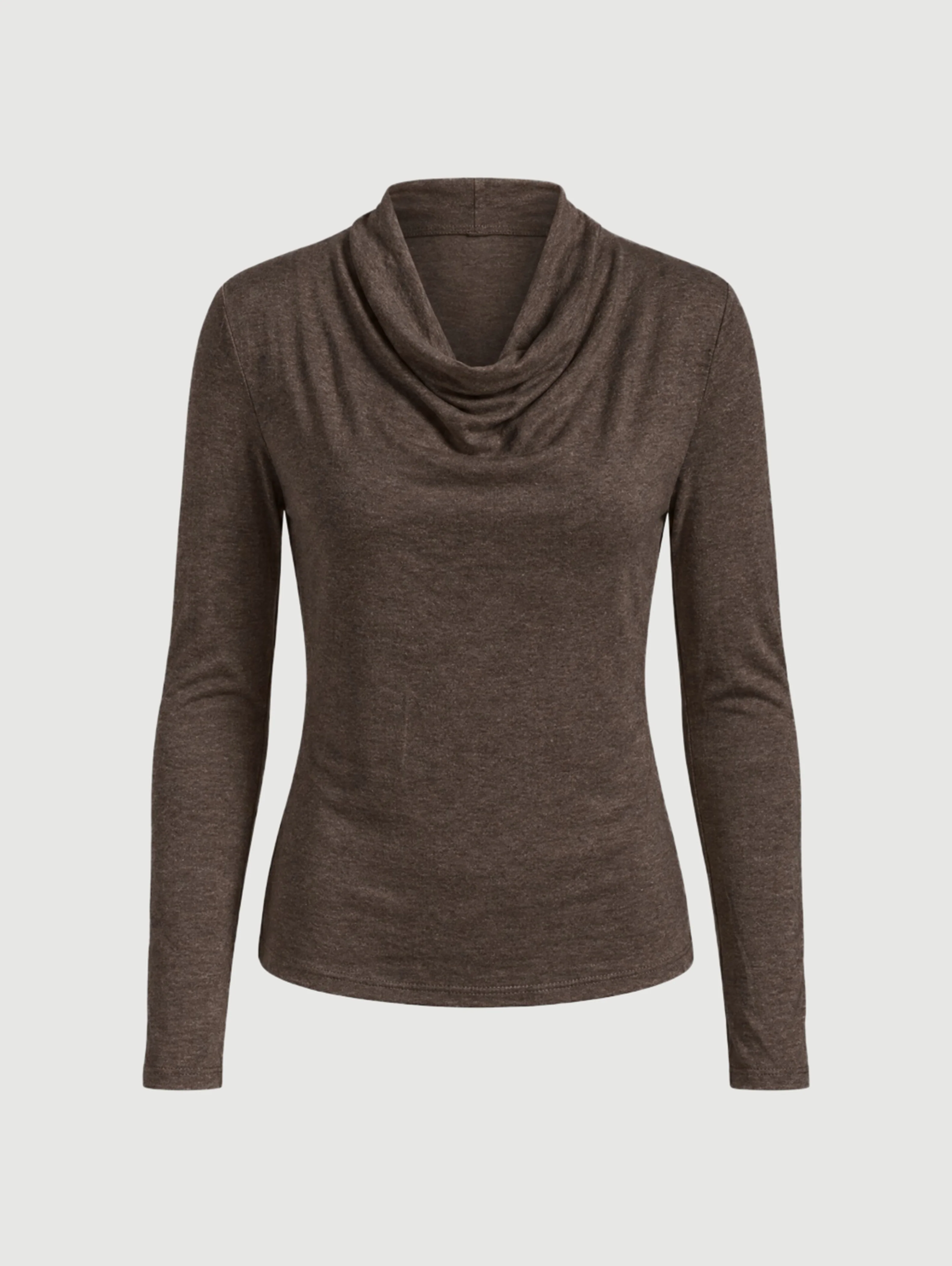 Marlena Cowl-Neck Tee