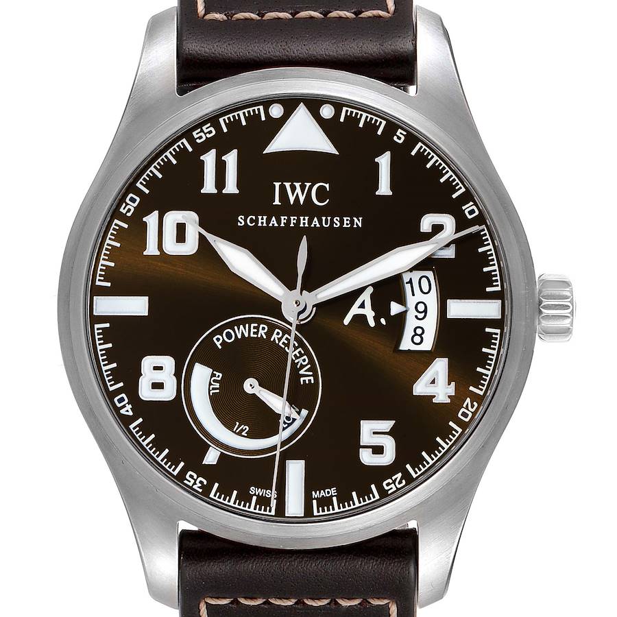 IWC Pilot Saint Exupery 44mm Limited Edition Steel Mens Watch IW320104