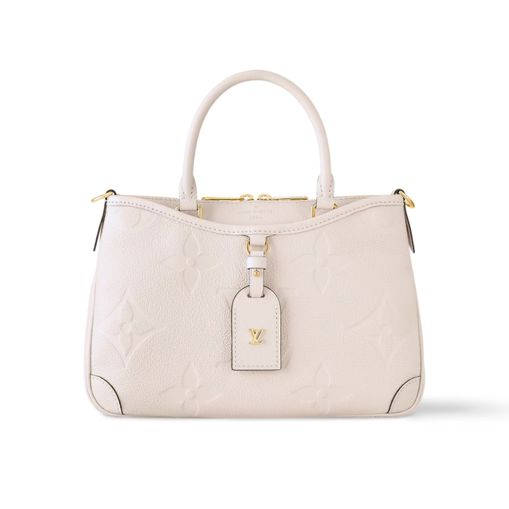 Louis Vuitton Trianon PM Monogram Empreinte White 28Cm M46503
