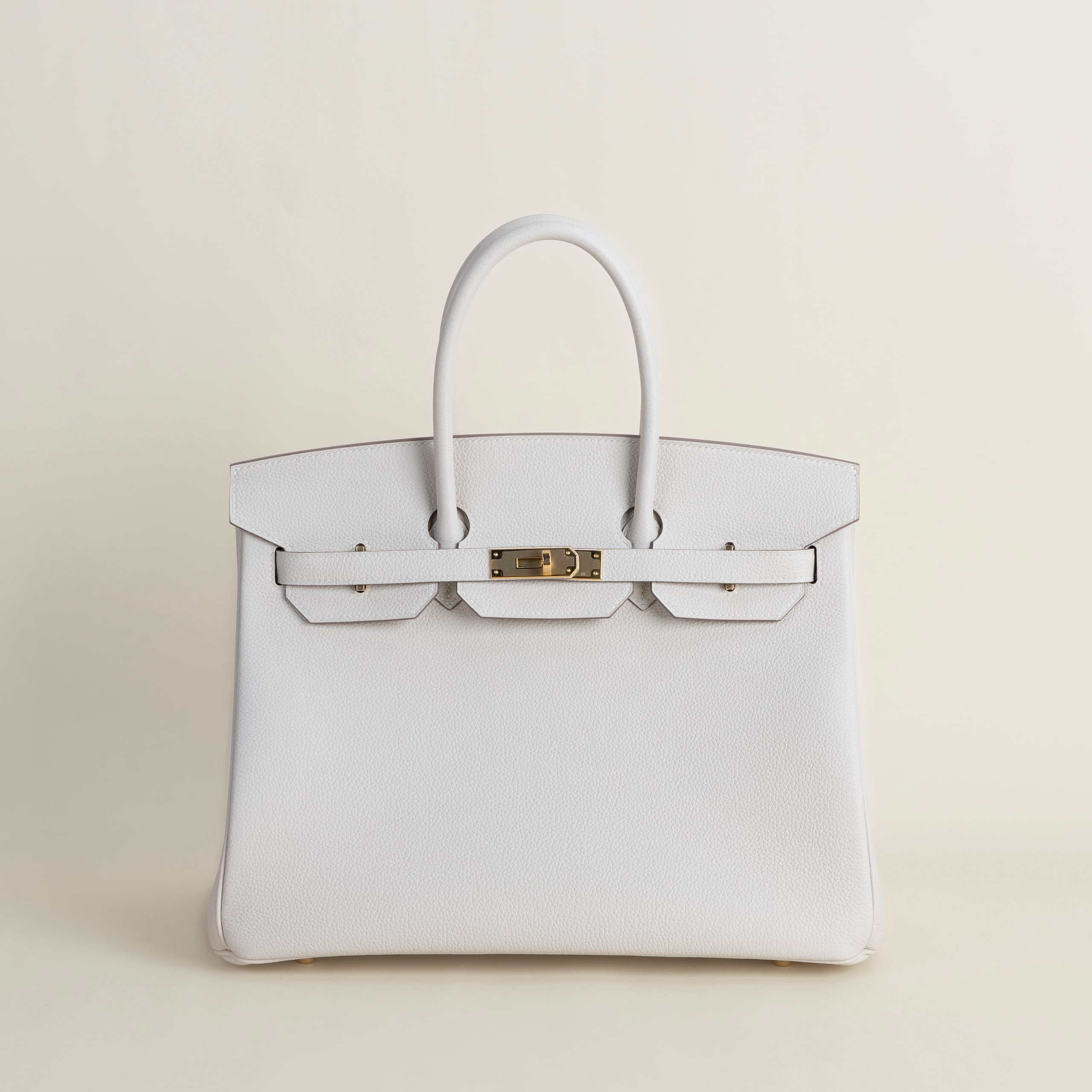 Birkin 25 togo craie GHW