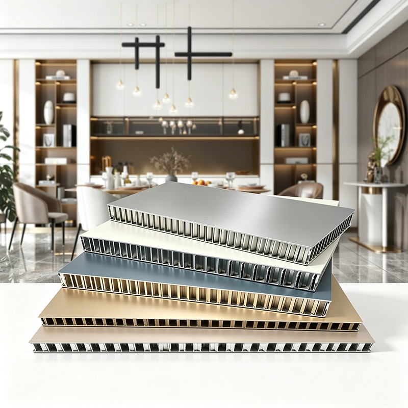 Custom Fire-resistant Waterproof Aluminum Honeycomb Panels Suitable for Outdoor Walls Apartment Use Aluminum Ceiling Panel