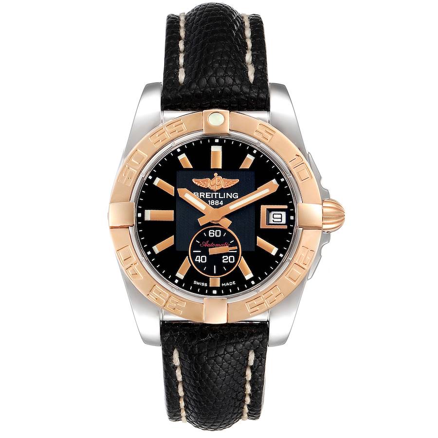Breitling Galactic 36 Stainless Steel Rose Gold Watch C37330
