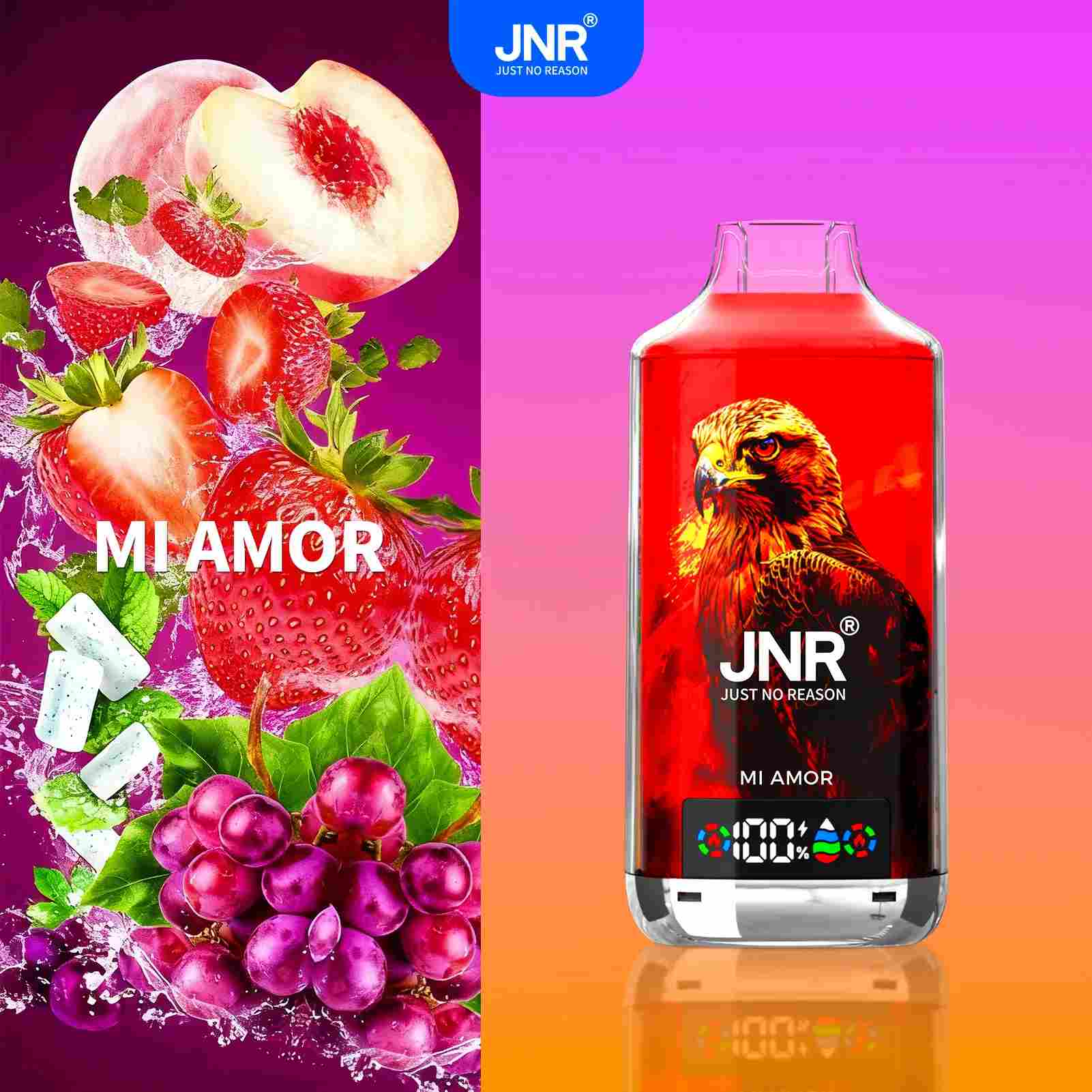 🔥 JNR Falcon-X 18K Jednorazowy Vape | 2% Nikotyny 💨 18,000 Puffów 🍓🥭❄️ | Ulepszona wersja 16K 🚀 | Szybka wysyłka z Polski 1-3 dni 🚚🇵🇱 | Amerykańska jakość 🇺🇸