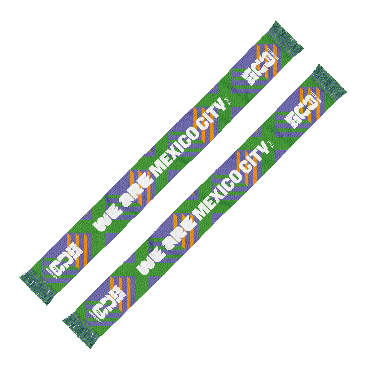 2026 World Cup Host City Mexico City Scarf