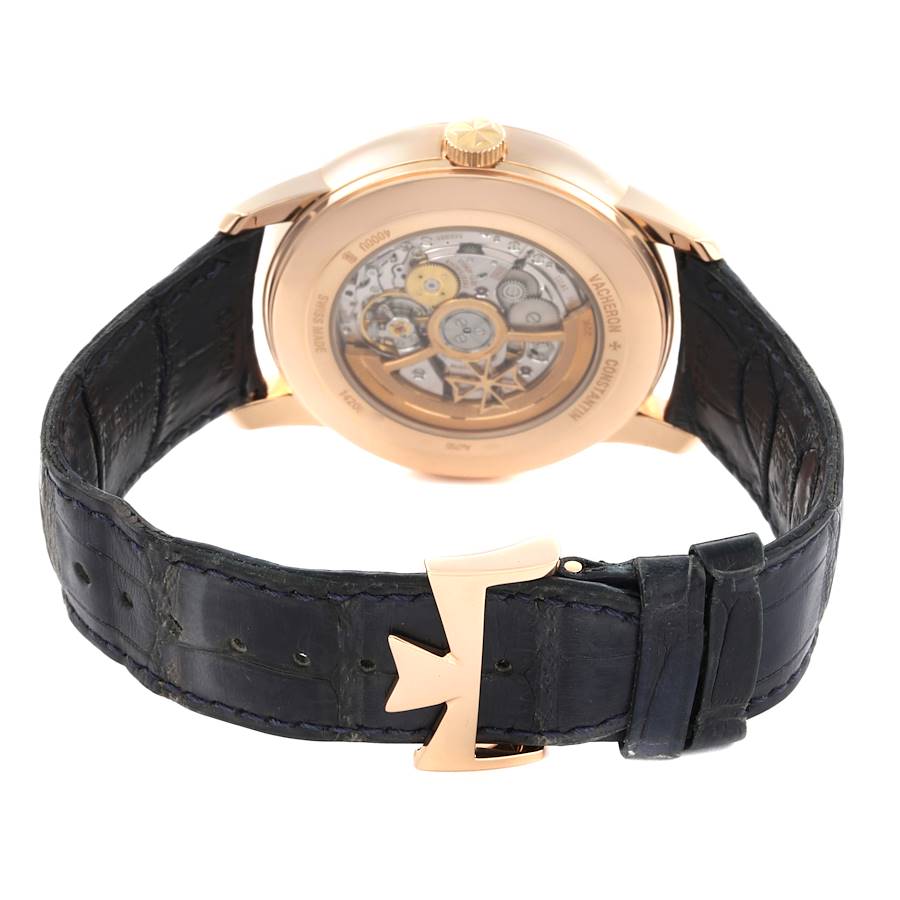 Vacheron Constantin Patrimony Retrograde Rose Gold Watch 4000U