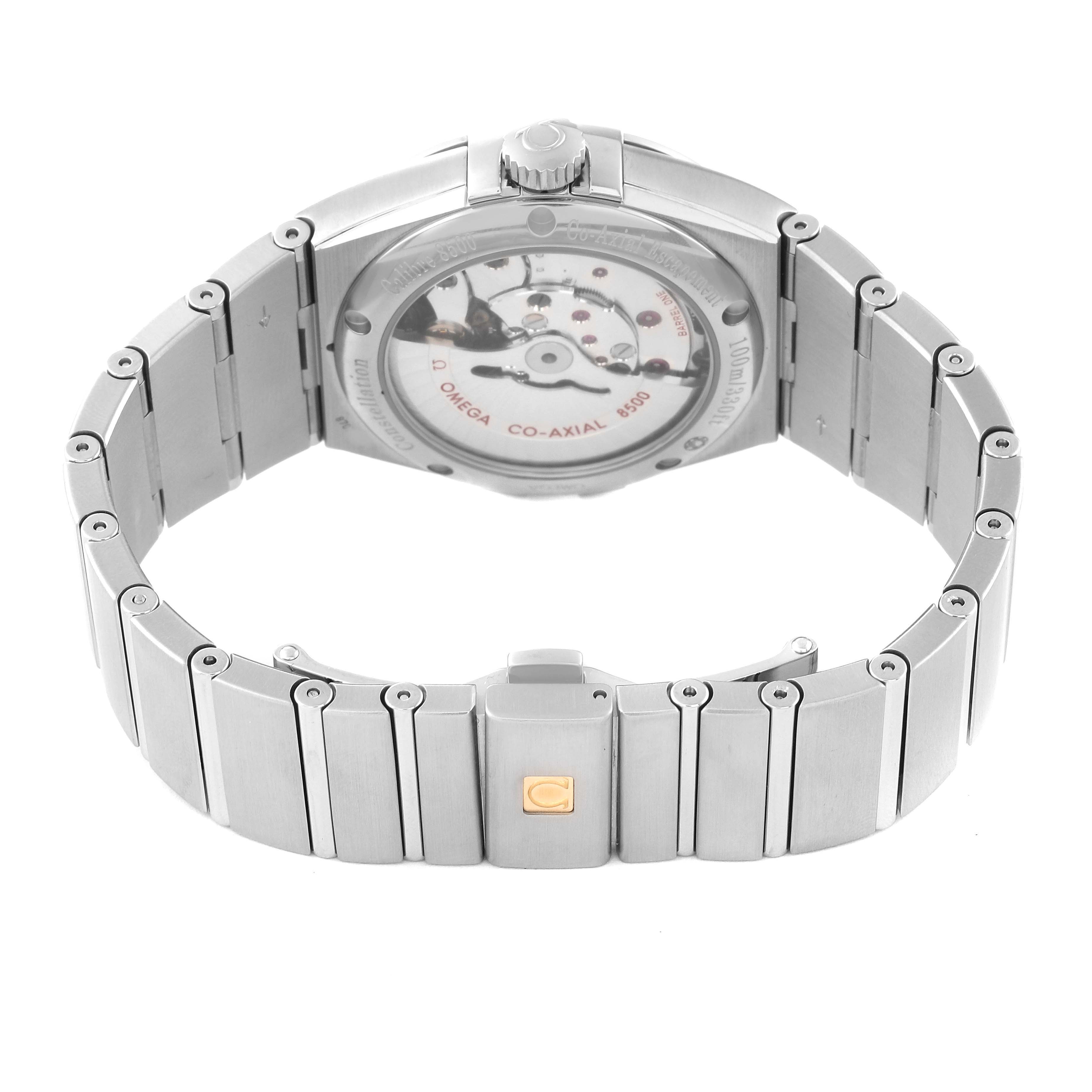 Omega Constellation Co-Axial Steel Mens Watch 38.5 MM 123.10.38.21.06.001