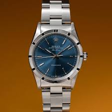 Rolex Air King Precision 14010 / Blue Dial / Oyster Bracelet / 34mm