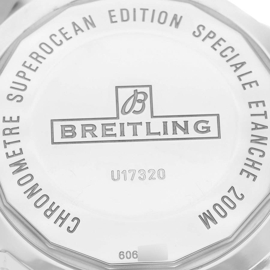 Breitling Superocean Heritage 46mm Steel Rose Gold Mens Watch U17320
