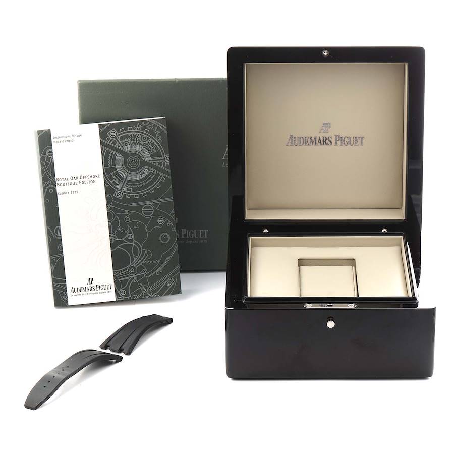 Audemars Piguet Royal Oak Offshore Boutique Edition Steel Mens Watch 15701ST