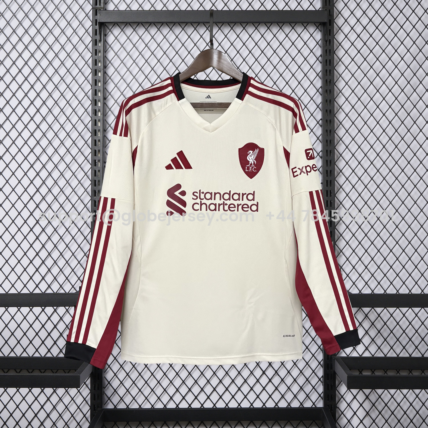 Liver.pool 25-26 Away Long Sleeves Jersey - Fans Version