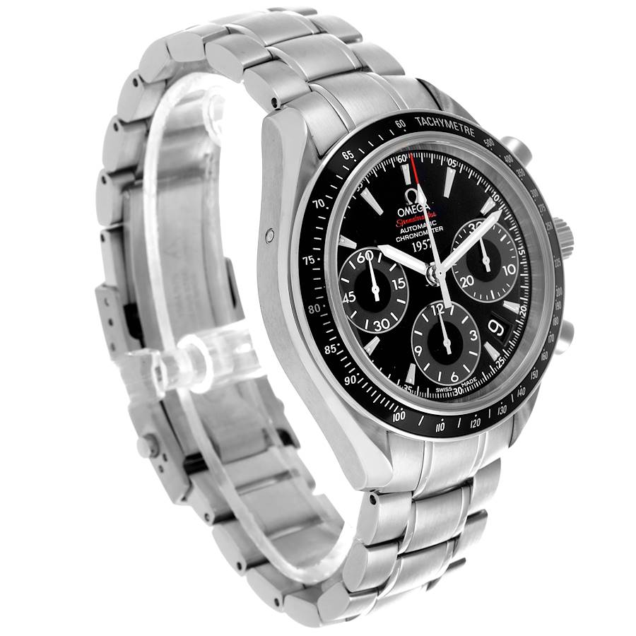 Omega Speedmaster Day Date Black Dial LE Mens Watch 323.30.40.40.01.001