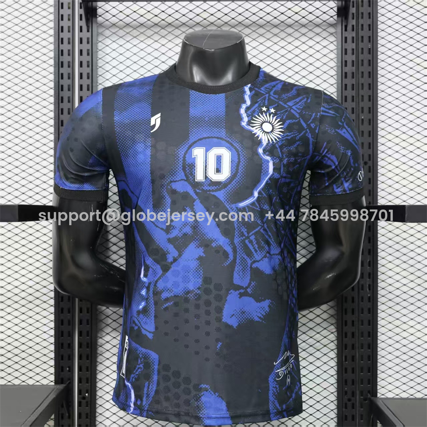 Argentina 2026 Blue Maradona Special Kit - Player Version