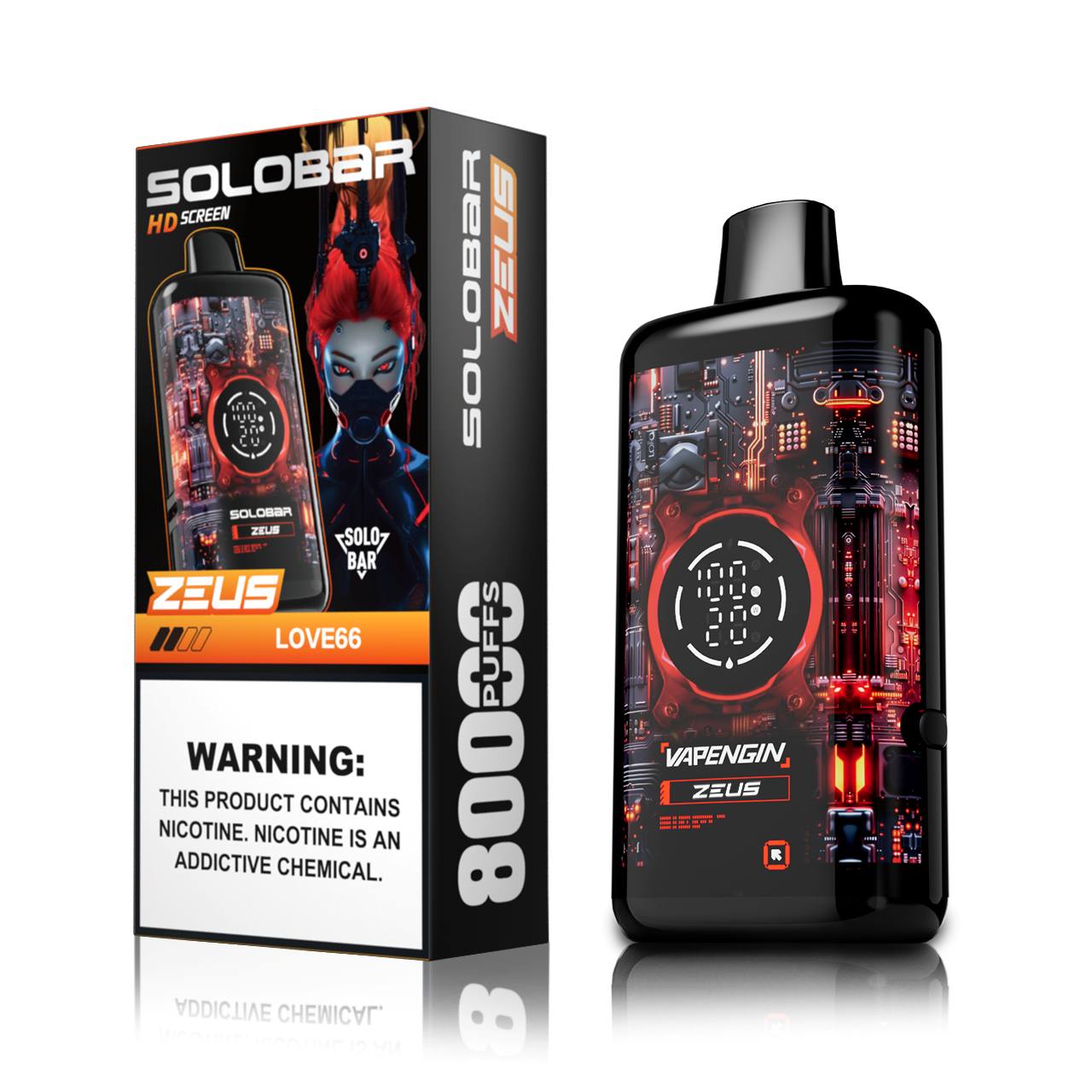 🔥 Solobar Zeus 80K Disposable Vape — Do 80 000 Zaciągnięć Pełnych Smaku | Szybka wysyłka z magazynu w Polsce 🚚