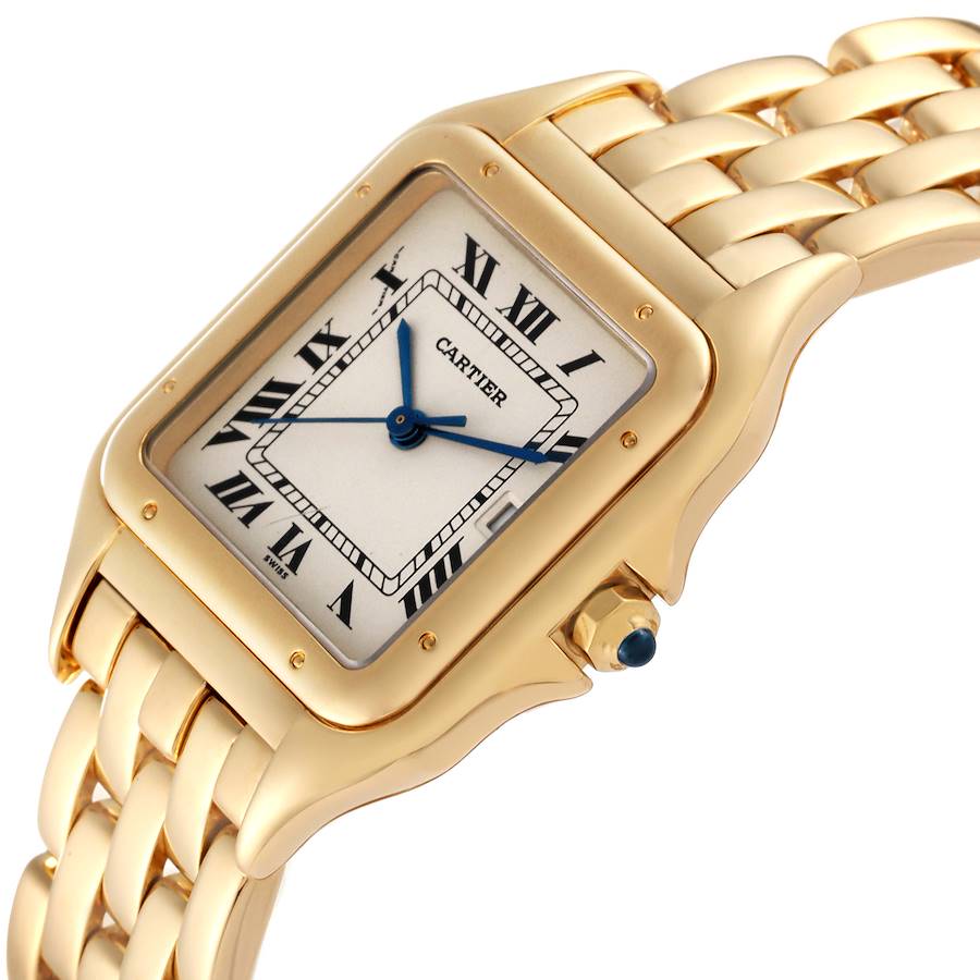 Cartier Panthere XL 27mm Yellow Gold Mens Watch W25014B9