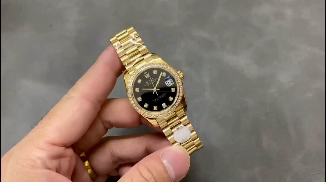 Rolex Datejust 179138 Black diamond Dial 26MM Lady Replica Watch