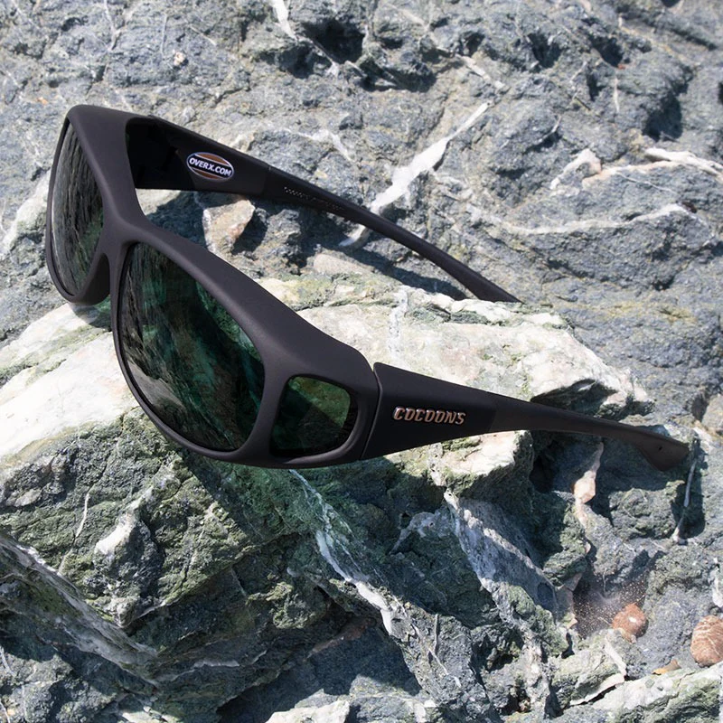 Black Mini Slim Frame with Polarized Grey Lens