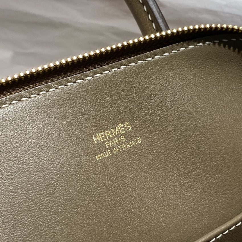 Replica Hermès Mini Bolide – Elephant Gray