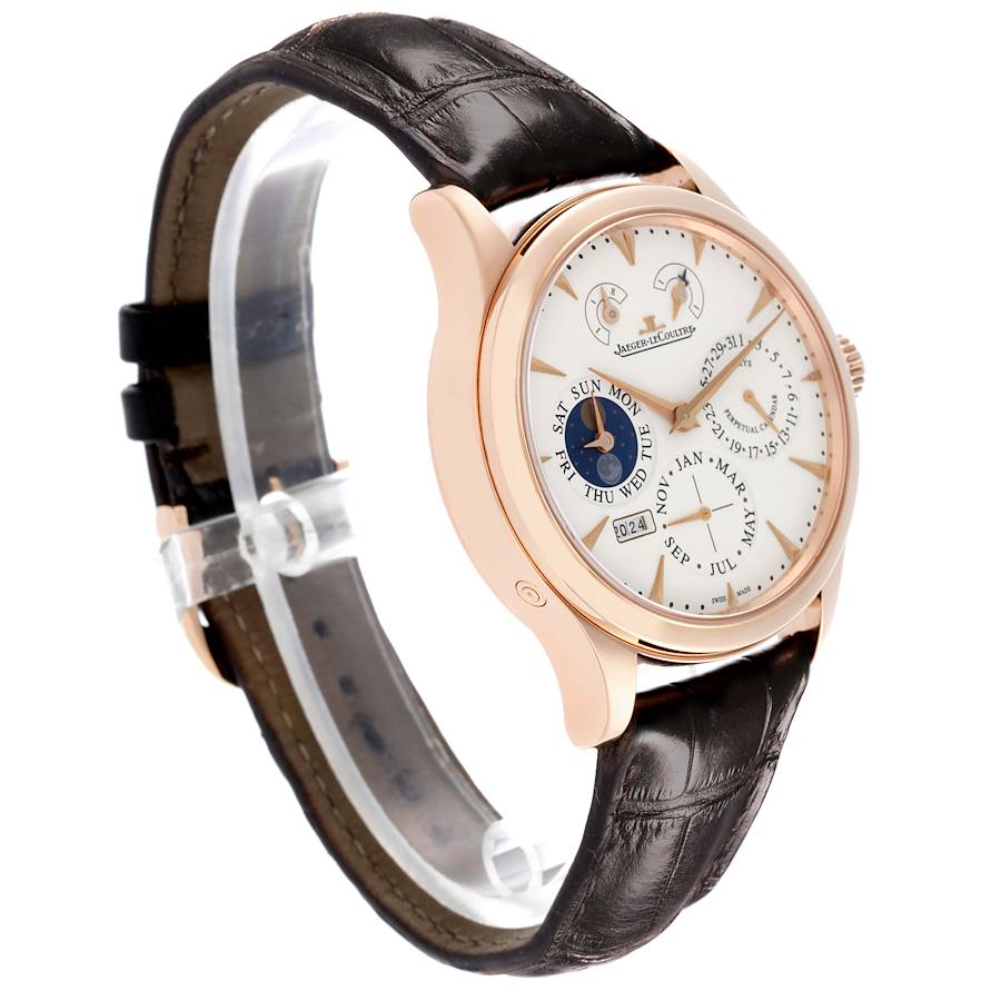 Jaeger LeCoultre Master Perpetual Calendar Rose Gold Watch 174.2.26.S Q1612520
