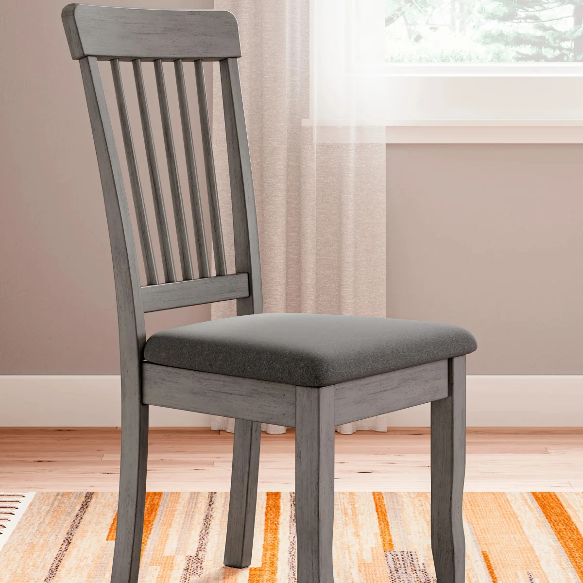 Modern Shullden Dining Table and 4 Chairs