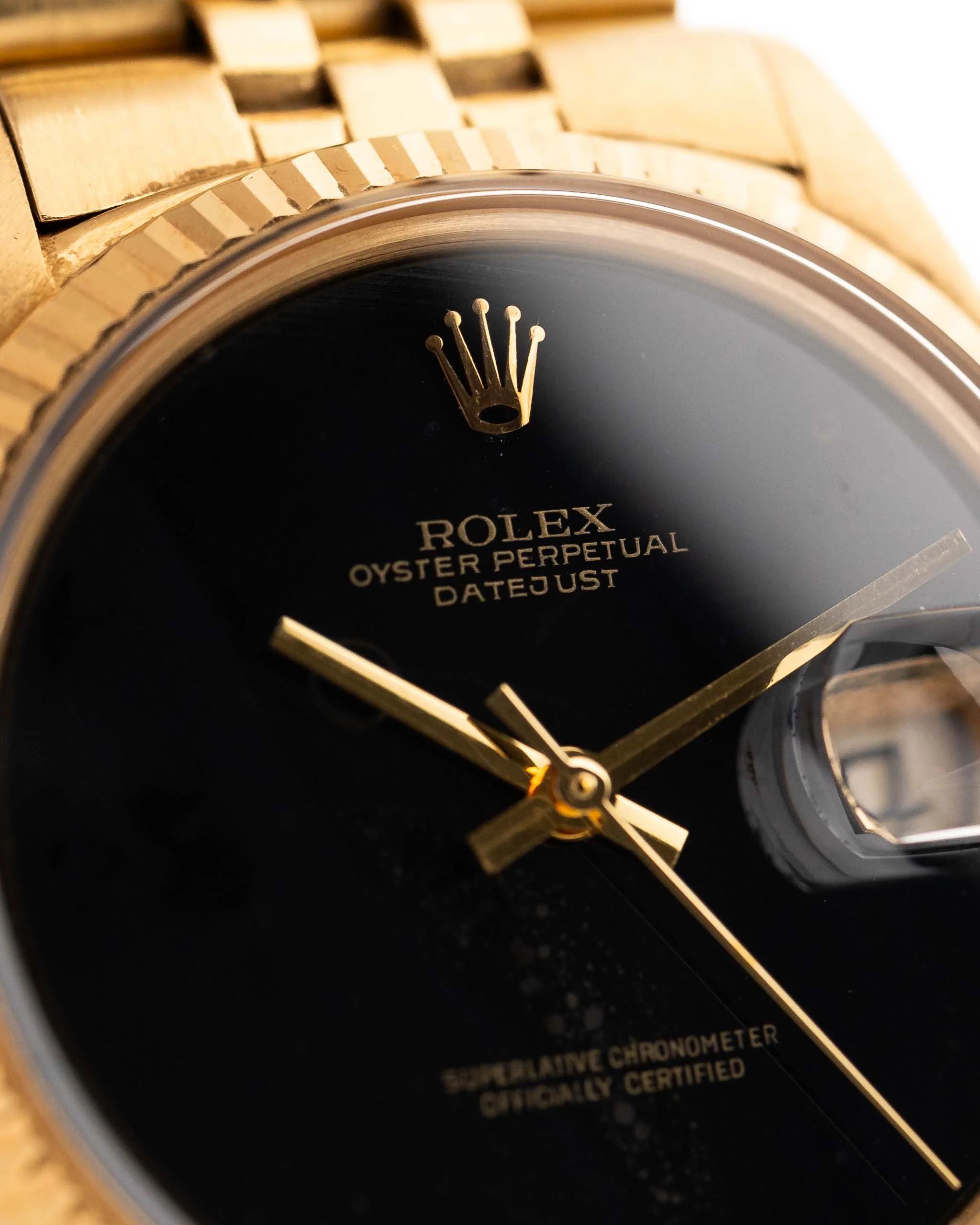 Rolex Datejust 1601 Onyx 1969