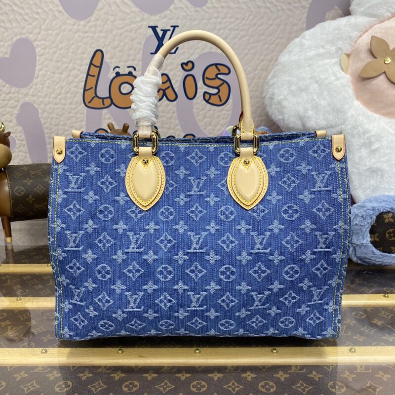 Replica LV Onthego Denim