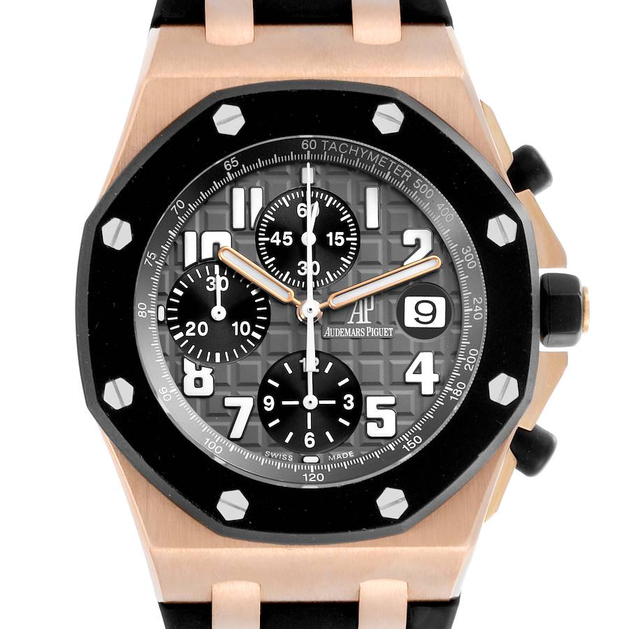 Audemars Piguet Royal Oak Offshore Rose Gold Mens Watch 25940OK