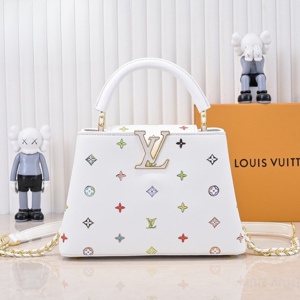 Louis Vuitton X Murakami Capucines BB Multicolored 27Cm M14165