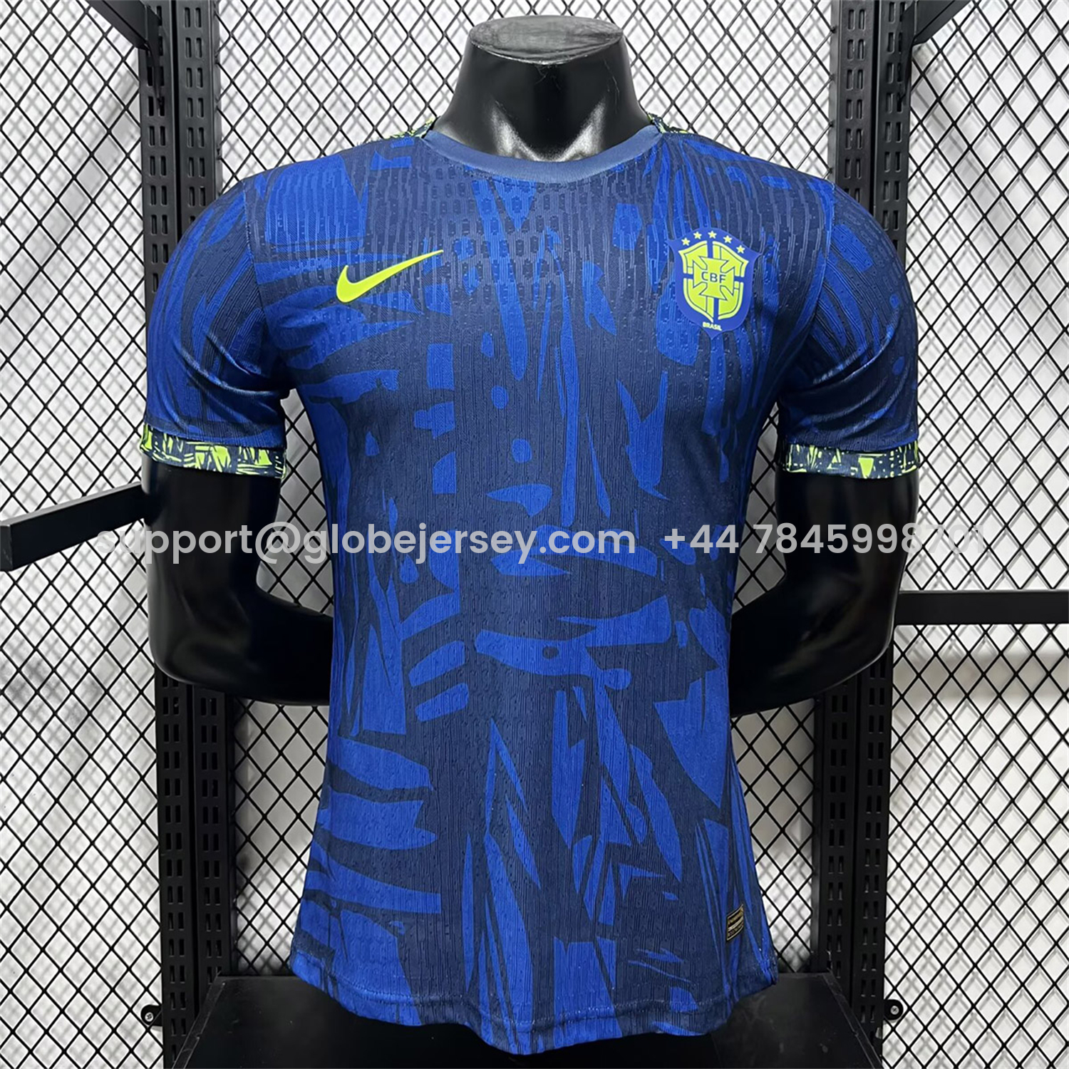 Brazil 2026 Blue Colors Special Jersey - Player Version