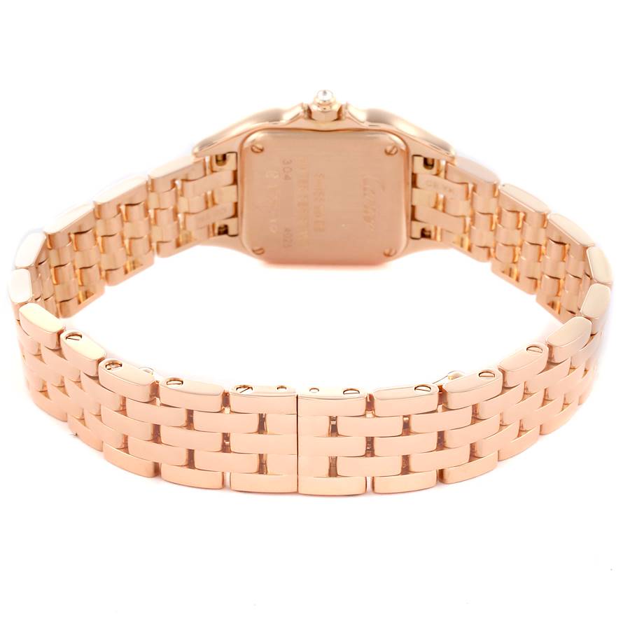 Cartier Panthere Small Rose Gold Diamond Ladies Watch WJPN0008