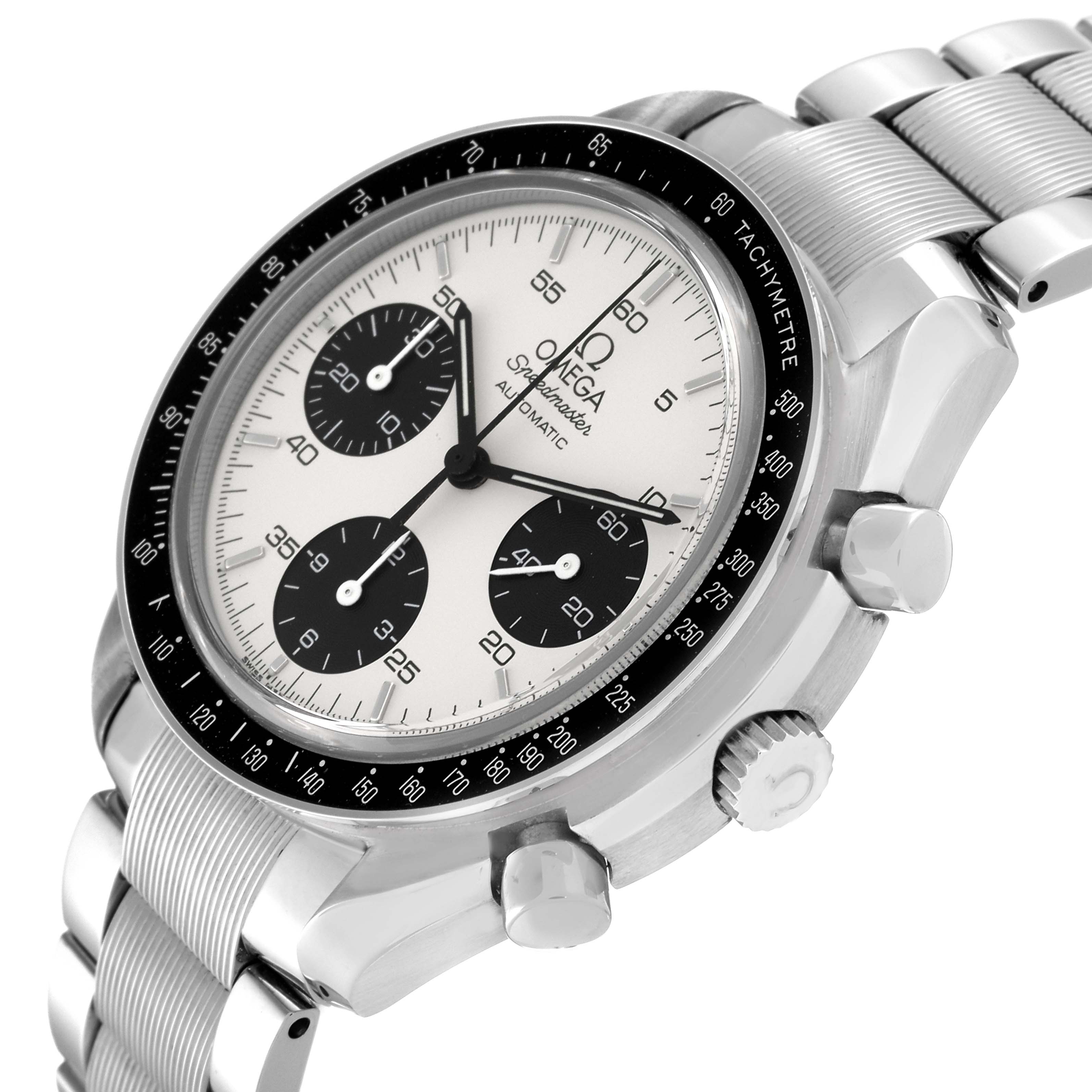 Omega Speedmaster Reduced Marui LE Panda Dial Steel Mens Watch 39.0 MM 3539.31.00