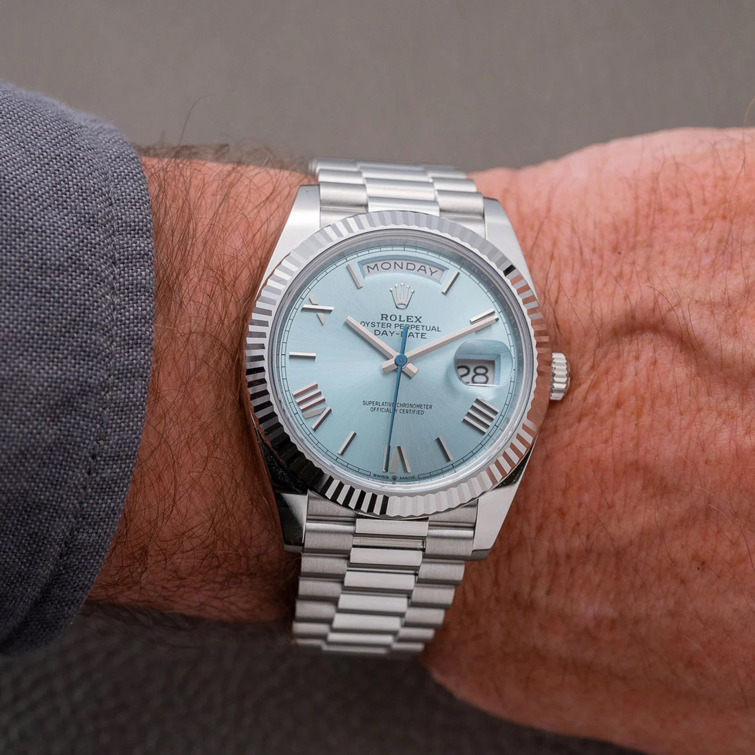 2025 NEW Rolex Land-Dweller 40 Oyster, 40 mm, Oystersteel and white gold M127334-0001