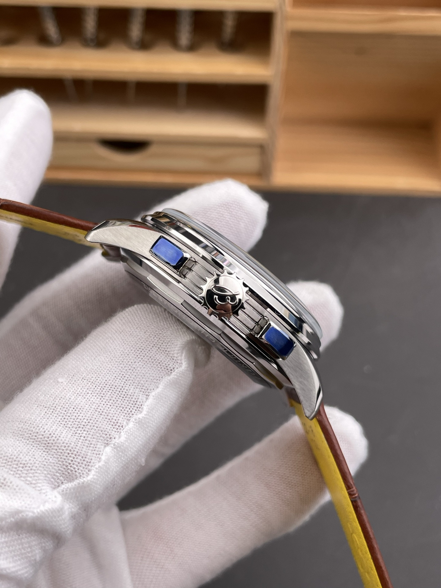 Premier B01 Blue Dial
