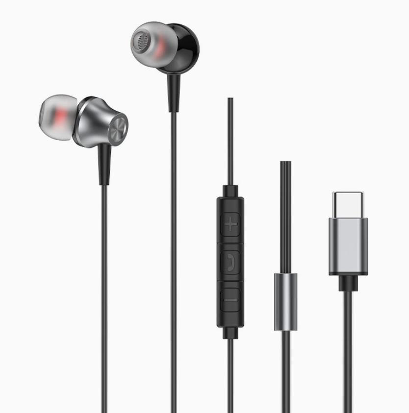 Hi-Fi Type-C Wired Earbuds with Magnetic Design