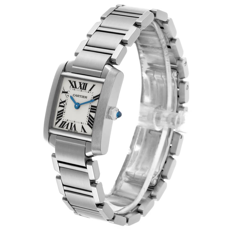Cartier Tank Francaise Small Steel Ladies Watch W51008Q3
