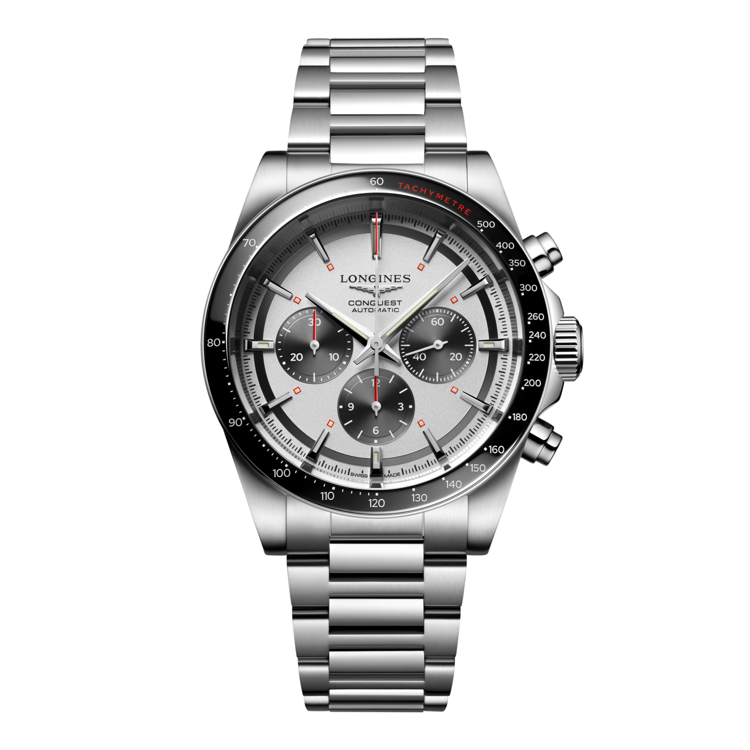 Longines Conquest Chronograph L3.835.4.32.6 Case size:&Oslash; 42 mm