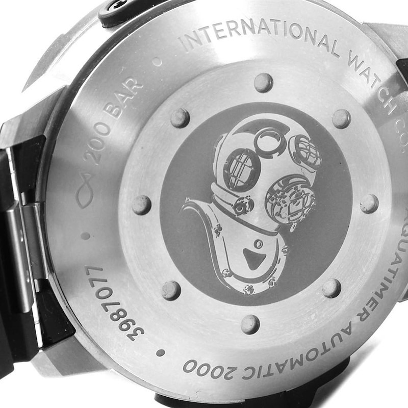 IWC Aquatimer Automatic 2000 Titanium Mens Watch IW358002