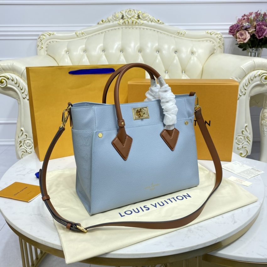 Replica Louis Vuitton On My Side Sky Blue