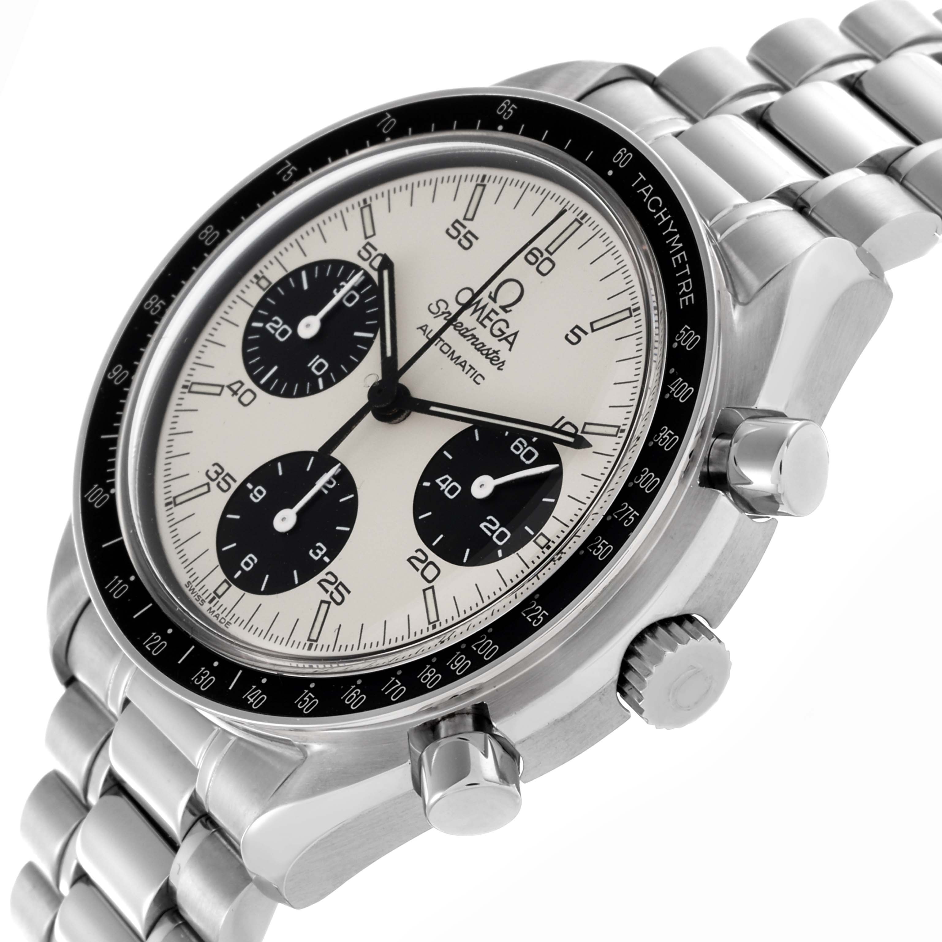 Omega Speedmaster Reduced Marui Limited Edition Steel Mens Watch 39.0 MM 3510.21.00 Card