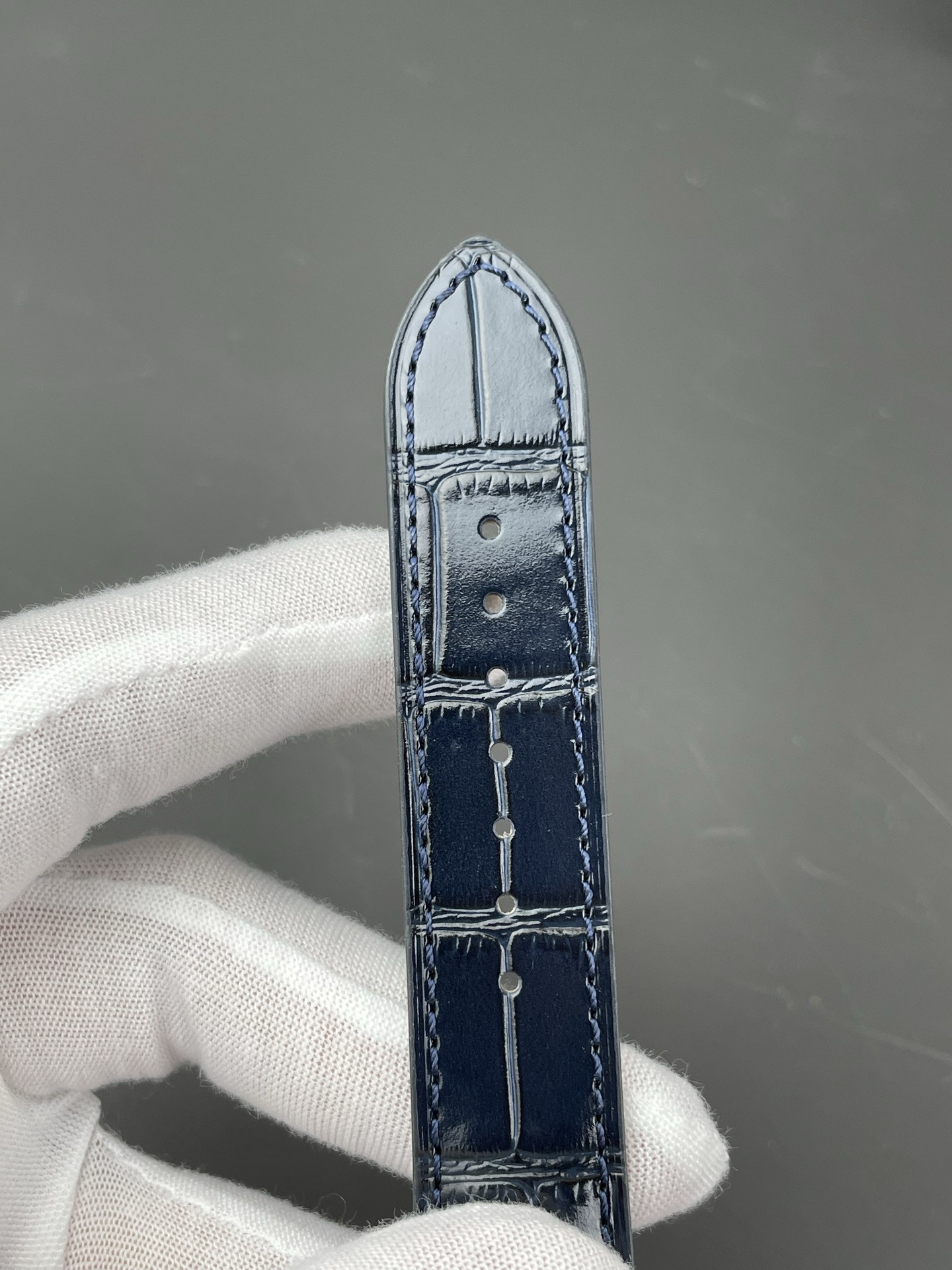 Patek 6102R Starry Sky with Square Diamond Bezel, Blue Dial