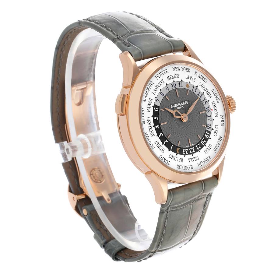 Patek Philippe World Time Complications Rose Gold Mens Watch 5230R