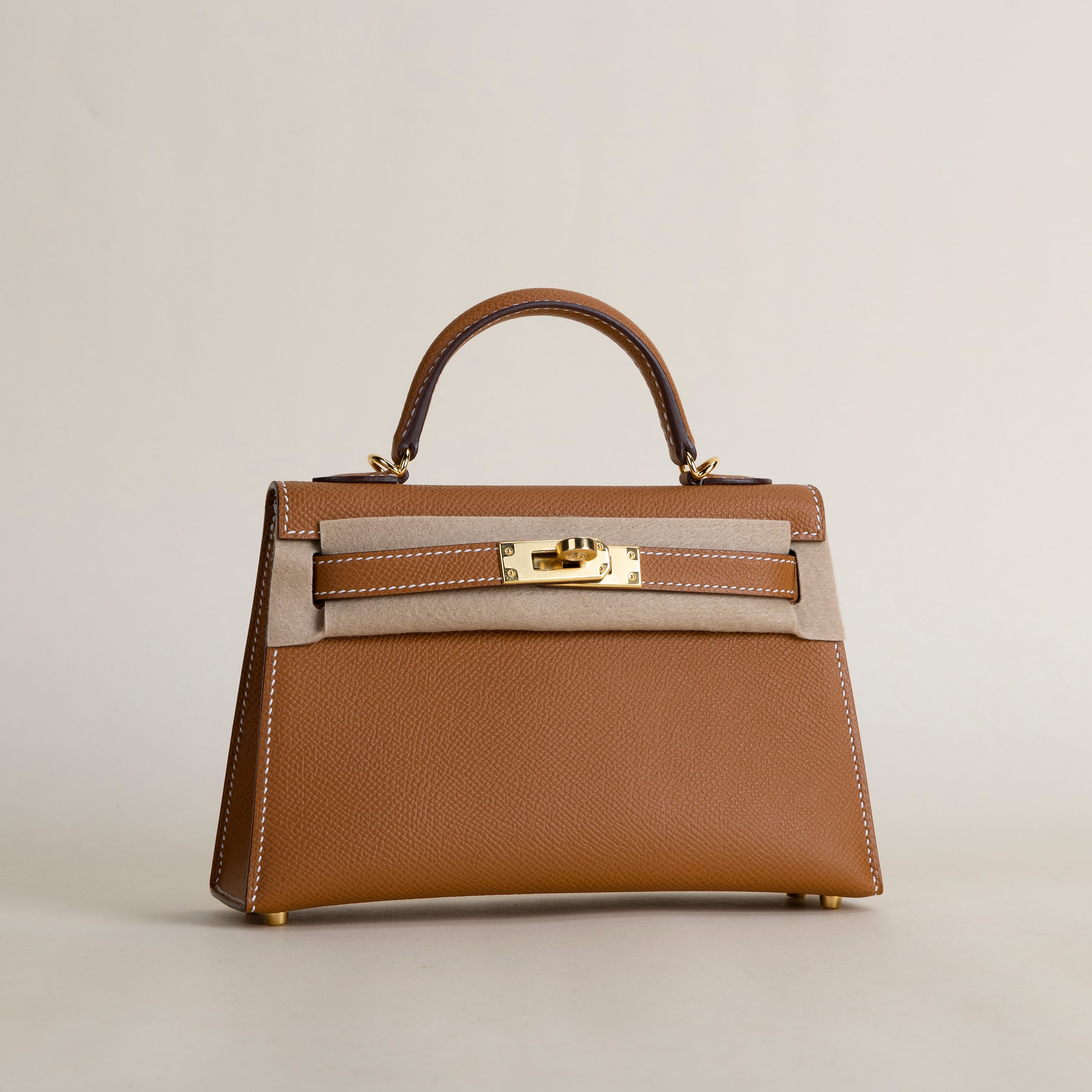 Kelly mini 2 epsom gold GHW